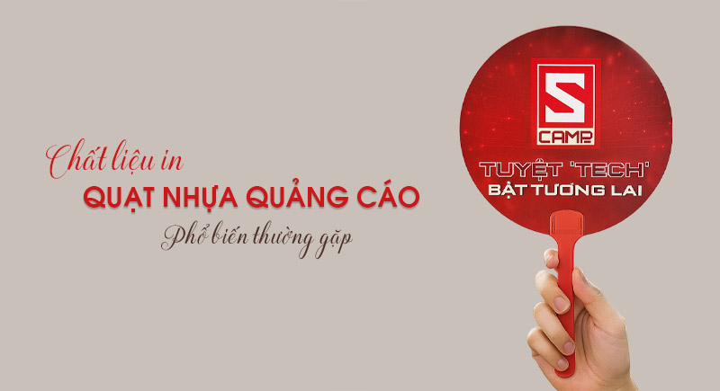 Chất liệu in quạt nhựa
