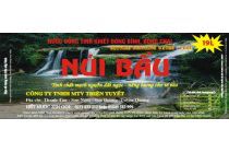 Decal nhãn bình nước