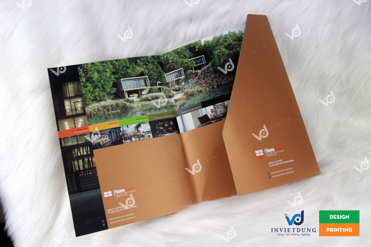 Mẫu in bìa kẹp hồ sơ giá rẻ tại Hà Nội ấn tượng và chất lượng cao
