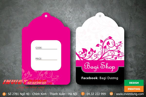 Tag quần áo Bagi shop Tag quần áo Bagi shop