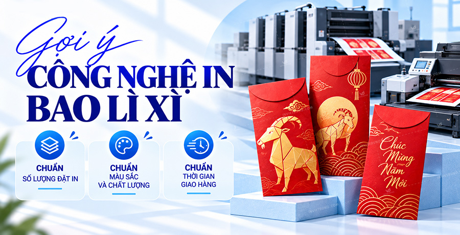 Top 4 công nghệ in bao lì xì