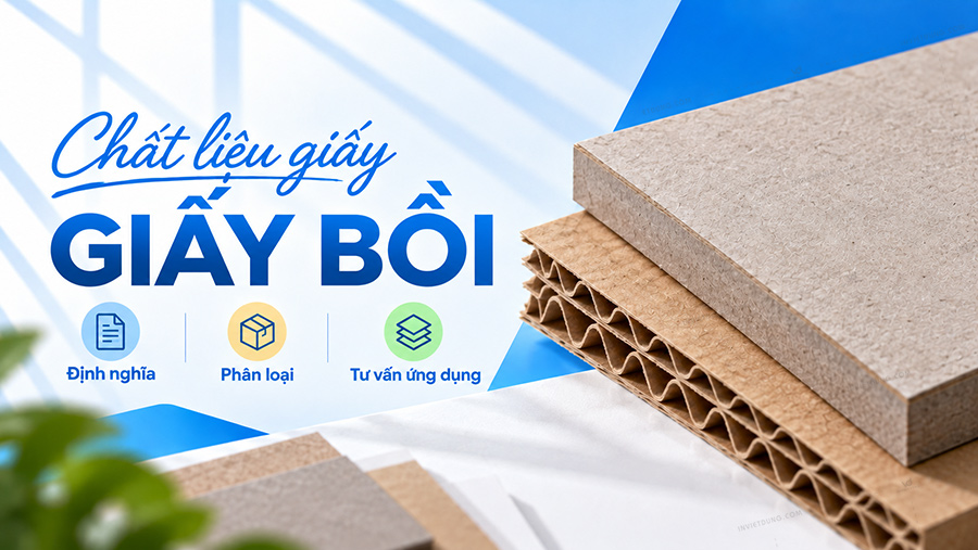 Giấy bồi là gì? Cấu tạo, phân loại và ứng dụng