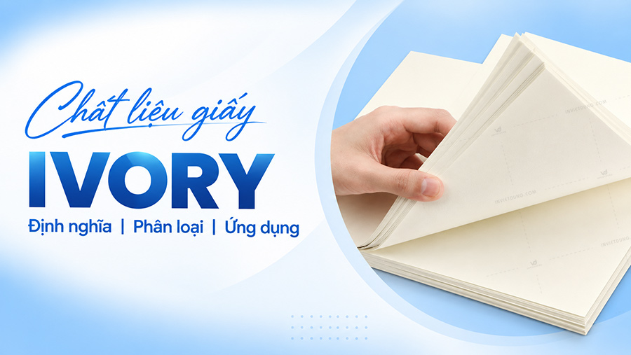 Giấy Ivory là gì? Phân loại và ứng dụng trong in ấn
