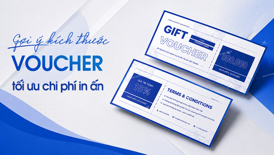 Kích thước voucher