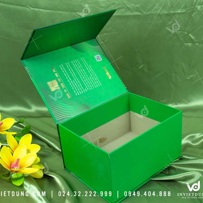 Mẫu hộp cứng đựng sản phẩm công ty Tây Sơn Food