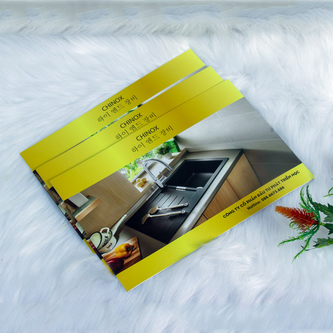 In brochure giá rẻ tại Hà Nội