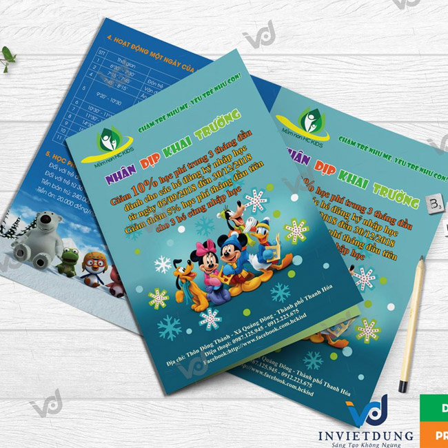 In tờ rơi A4 giá rẻ chất lượng