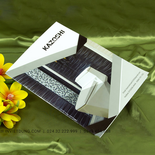 Mẫu catalogue công ty Kazoshi Việt Nam