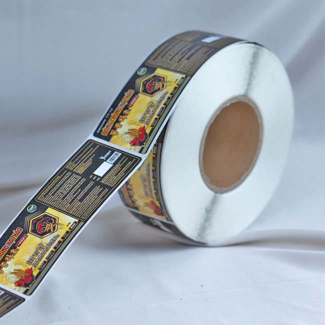Mẫu decal cuộn dán đông trùng hạ thảo