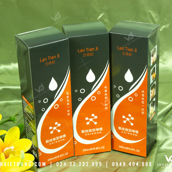 Mẫu hộp đựng sáp vuốt tóc Lan Tian Ji