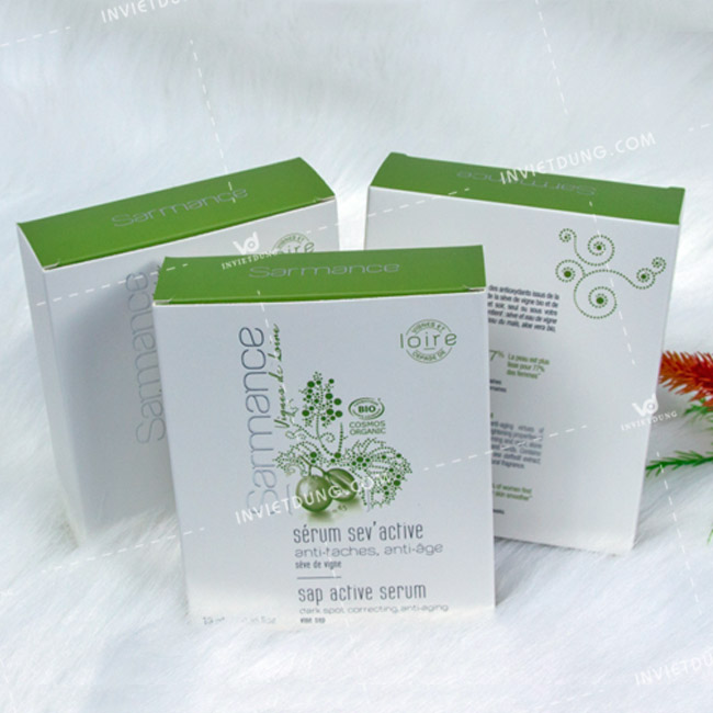 Mẫu hộp đựng serum Sev’Active