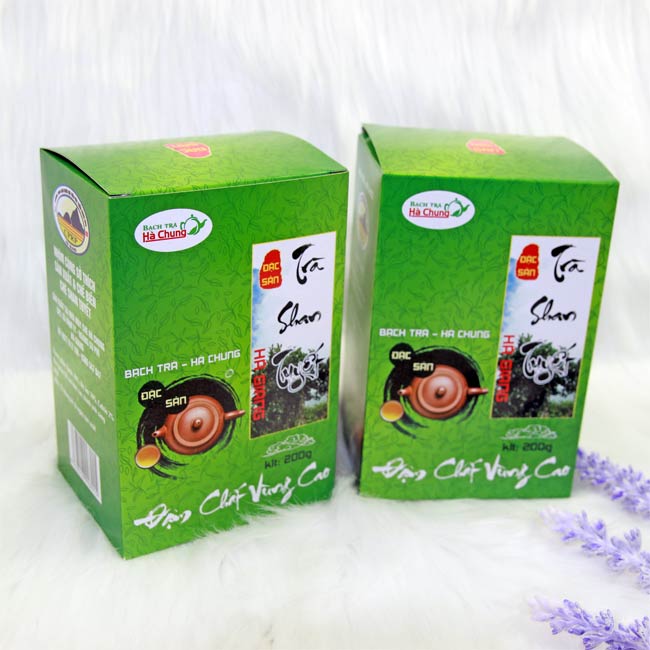 Mẫu hộp đựng trà Shan Tuyết