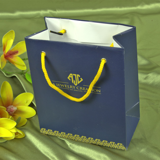 Mẫu túi giấy đựng trang sức thương hiệu A Jewelry Creation