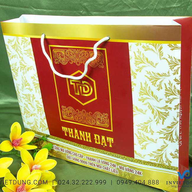 Mẫu túi giấy đựng trang sức Thành Đạt