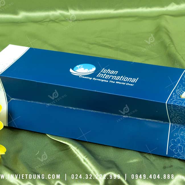 Mẫu túi giấy công ty Ishan International
