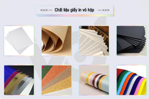 Chất liệu giấy in vỏ hộp được sử dụng phổ biến nhất hiện nay