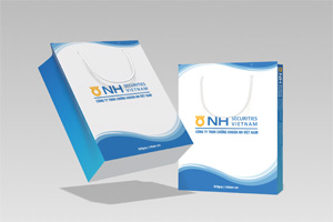 Mẫu túi giấy công ty chứng khoán NH Việt Nam