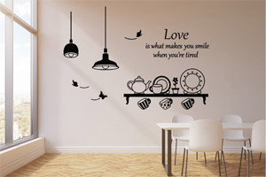 In decal dán tường