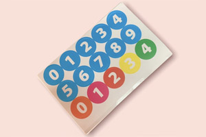 In decal số thứ tự