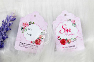 Bảng báo giá in mác quần áo tại In Việt Dũng