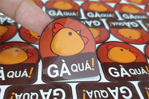 In tem decal nhựa sữa