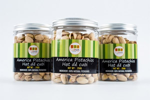 In tem nhãn hạt dẻ cười