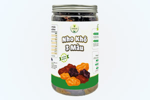 In tem nhãn nho khô