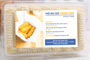 In tem nhãn phô mai