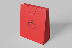 In túi giấy ivory