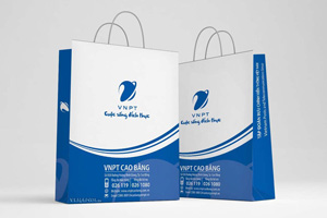 In túi giấy công ty viễn thông