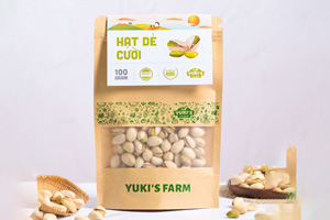 In túi giấy đựng hạt dẻ