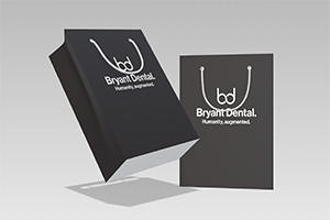 Mẫu túi giấy thiết bị nha khoa Bryant Dental