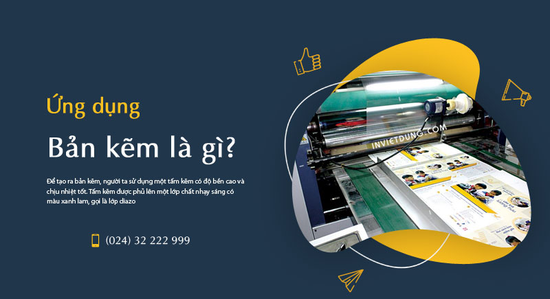 Bản kẽm trong in offset là gì