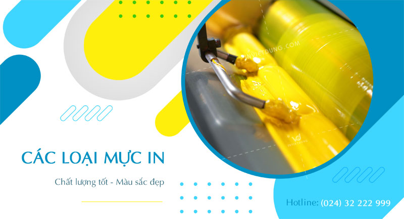 Các loại mực in phổ biến