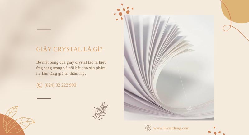 Giấy crystal là gì