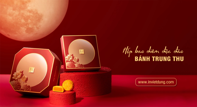 Mẫu hộp bao diêm đựng bánh trung thu