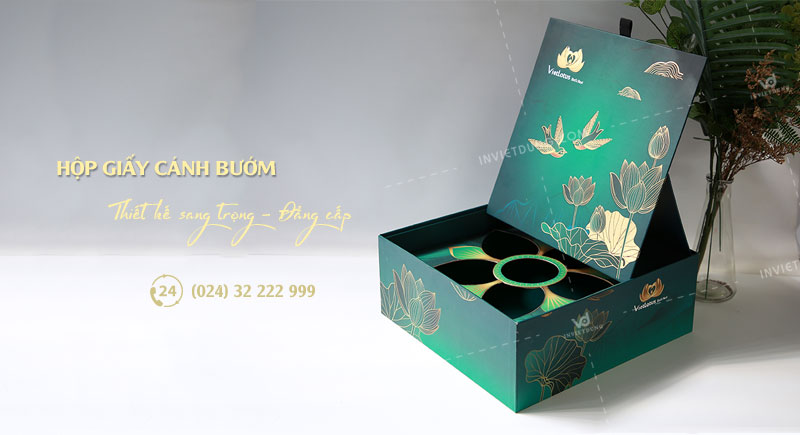 Hộp giấy cánh bướm