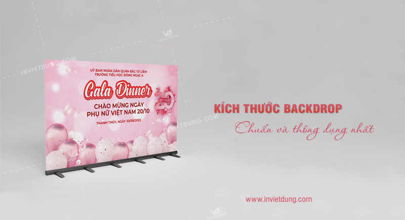 Kích thước backdrop