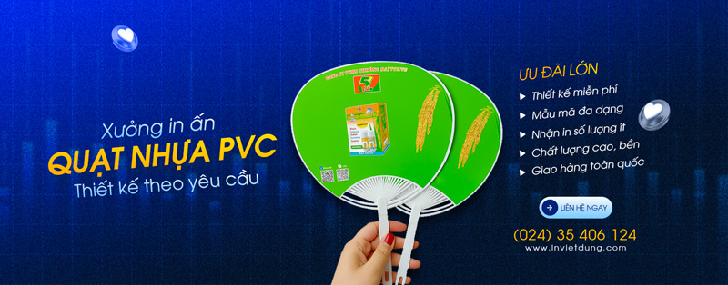 In quạt nhựa PVC