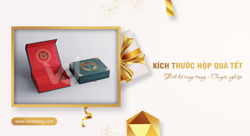Kích thước hộp quà Tết