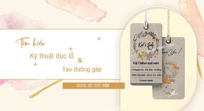 Kỹ thuật đục lỗ và tạo đường gấp