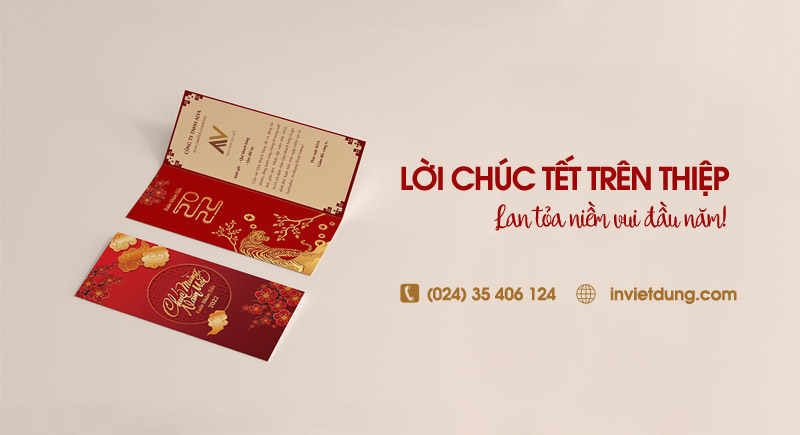 Lời chúc Tết trên thiệp