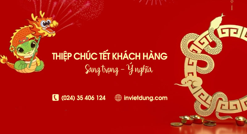 Mẫu thiệp chúc Tết khách hàng