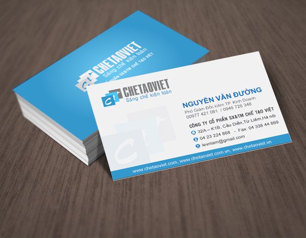 Đầu tư in card visit cá nhân