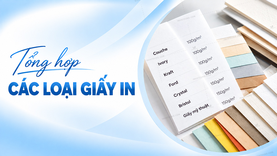 Các loại giấy in phổ biến và cách chọn phù hợp