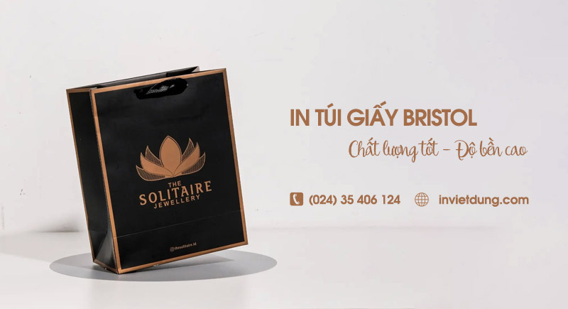Xưởng in túi giấy bristol giá rẻ - Chất lượng tốt, độ bền cao