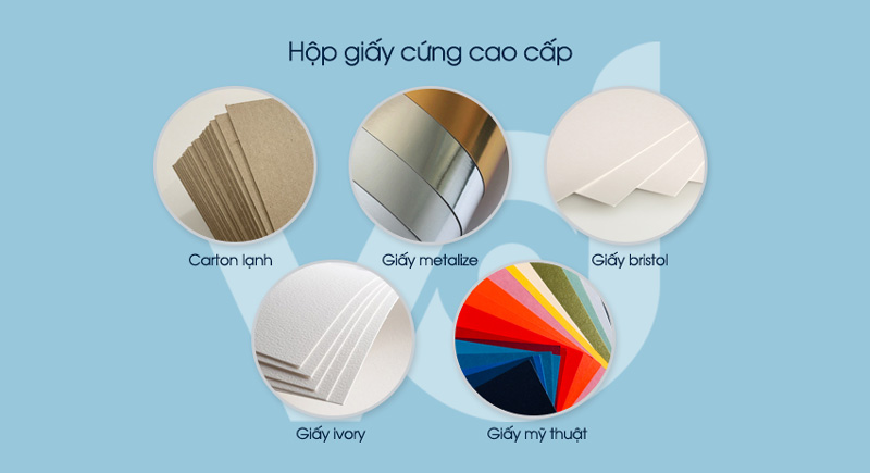 Hộp giấy cứng cao cấp