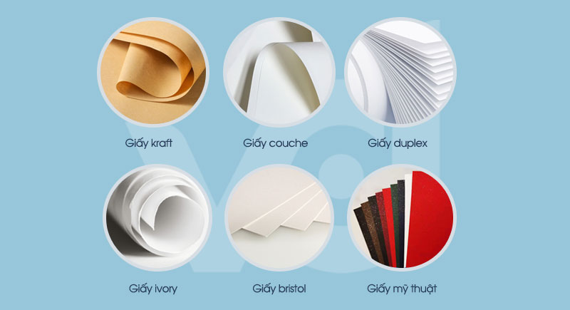 Lựa chọn chất liệu giấy phù hợp