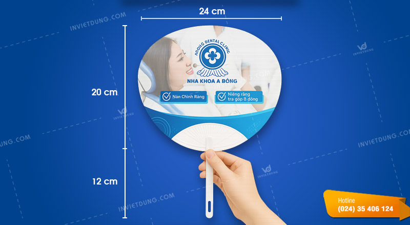Quạt nhựa cầm tay quảng cáo là gì? 
