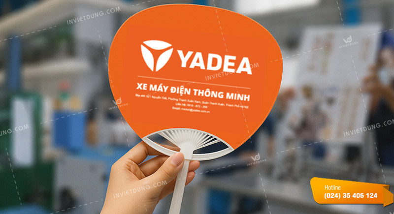 Bật mí nội dung in ấn và thiết kế trên quạt nhựa cầm tay